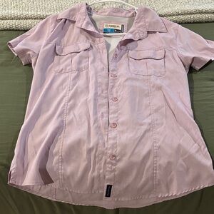 Magellan Outdoors Classic Fit Shirt in Light Purple